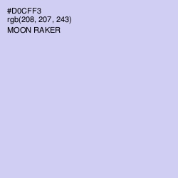 #D0CFF3 - Moon Raker Color Image